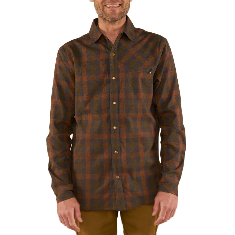 Club Ride Shaka Flannel Olive/Copper