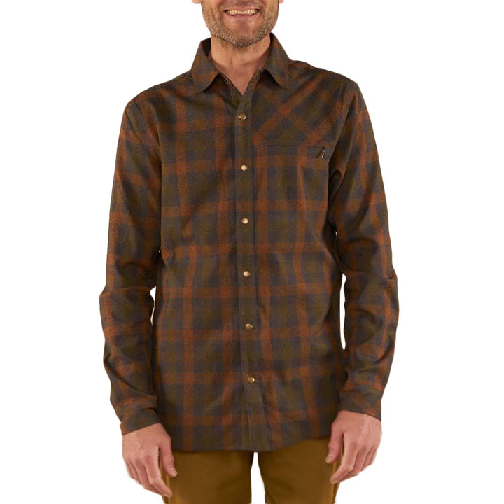 Club Ride Shaka Flannel Olive/Copper