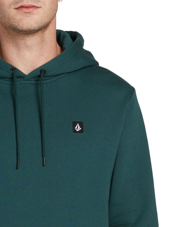 Volcom Single Stone Pull-Over Hoodie Evergreen