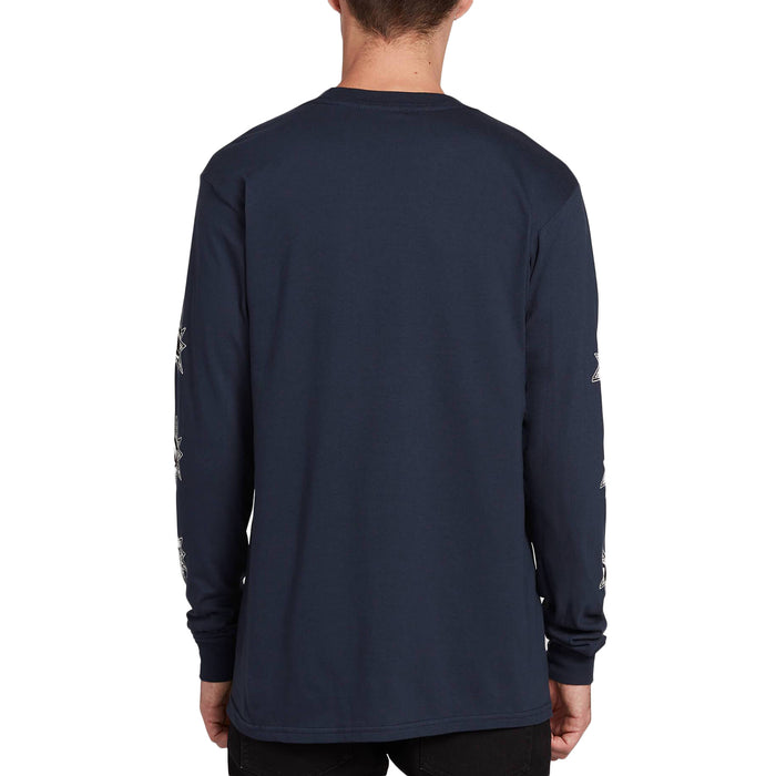 Volcom Family Stones Long-Sleeve T-Shirt Navy