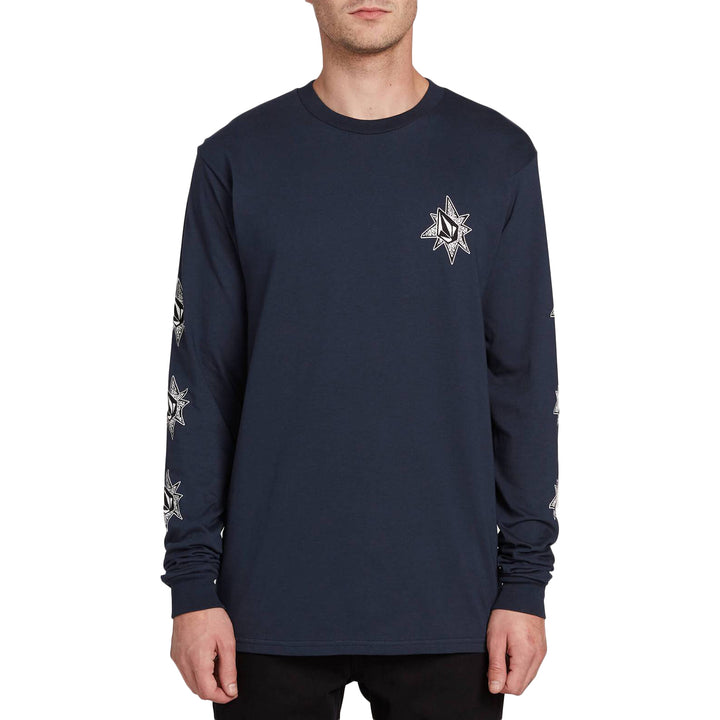 Volcom Family Stones Long-Sleeve T-Shirt Navy
