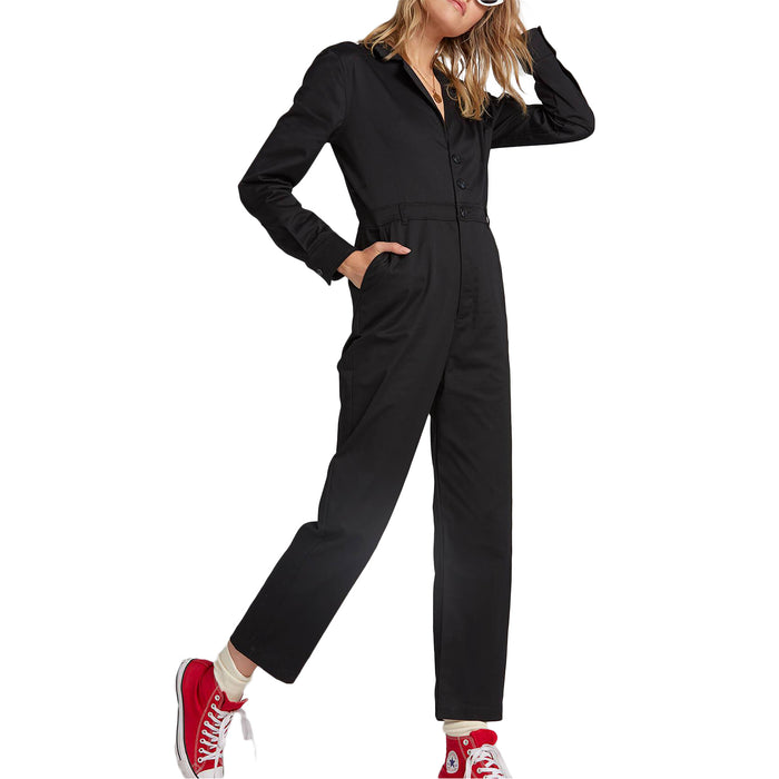 Volcom Frochickie Boiler Suit - Women's Black