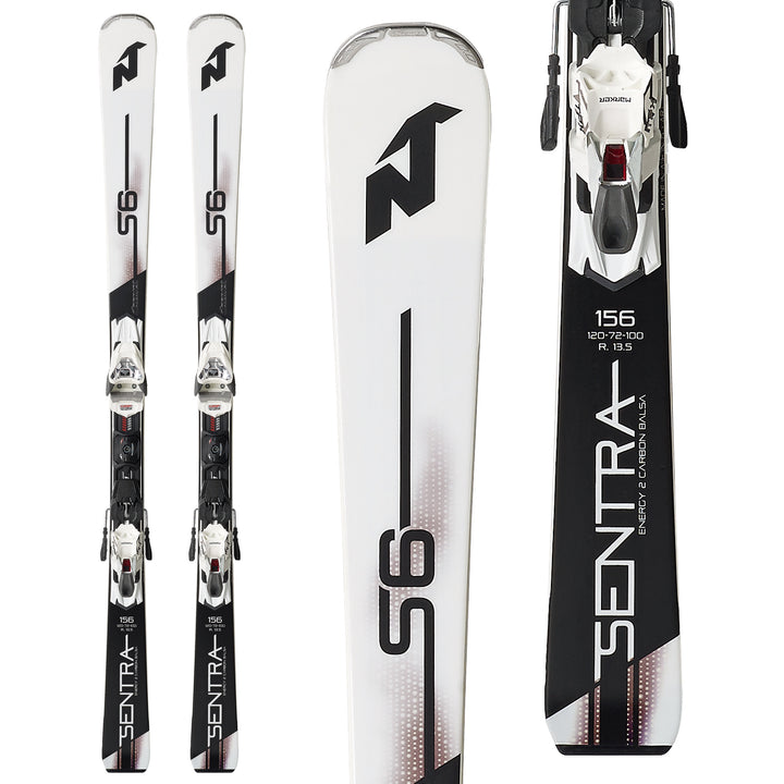 Nordica Sentra S 6 Skis + TPX 12 EVO Bindings - Women's 2018