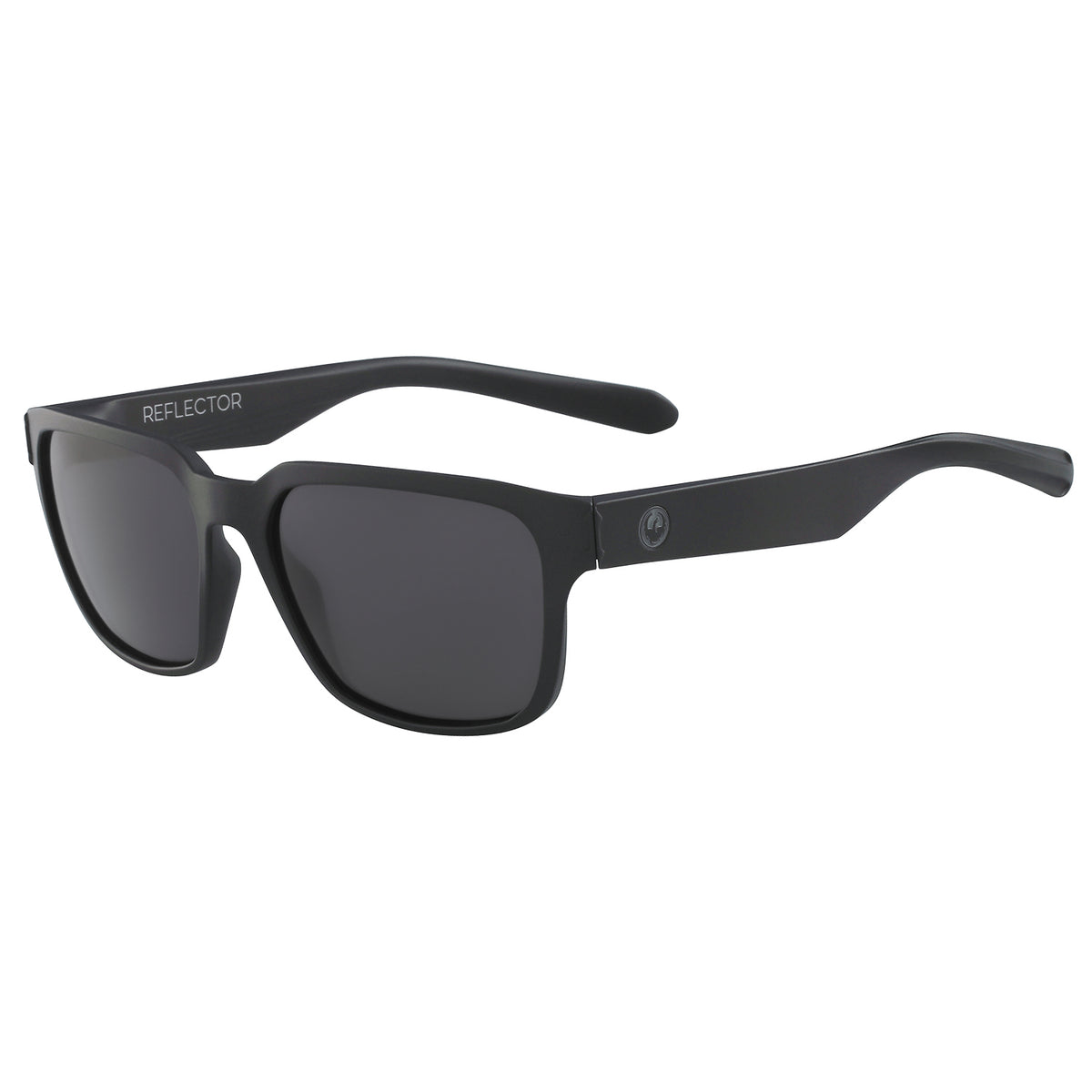 Dragon Reflector Sunglasses Matte Black/Smoke