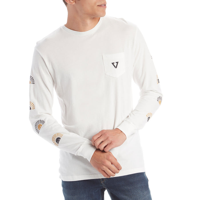 Vissla Sun Daze Long-Sleeve T-Shirt Vintage White