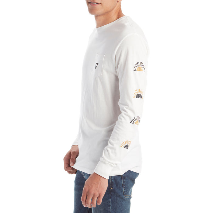 Vissla Sun Daze Long-Sleeve T-Shirt Vintage White