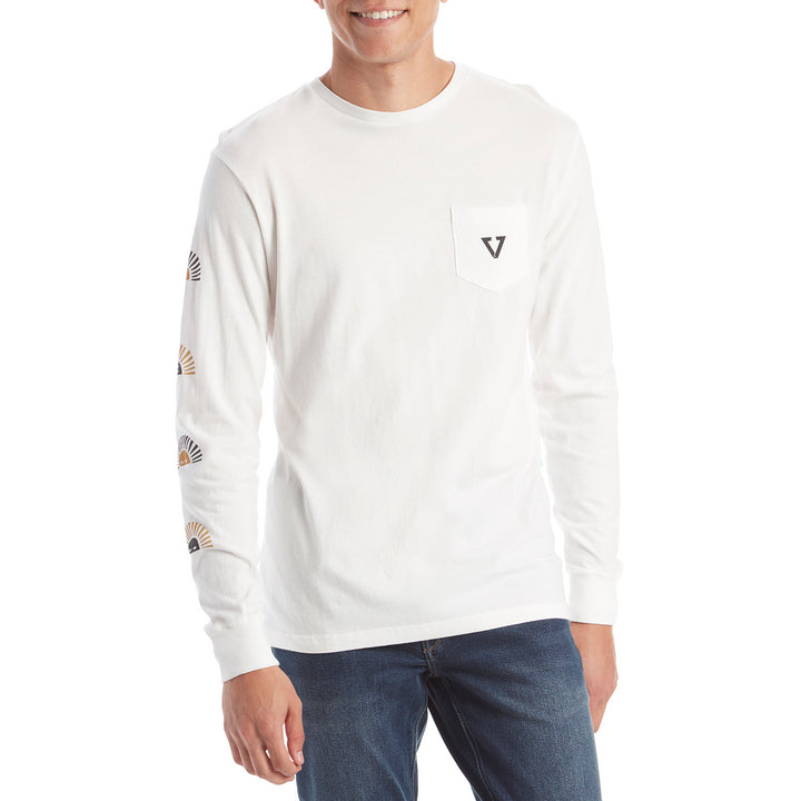 Vissla Sun Daze Long-Sleeve T-Shirt Vintage White