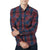 Tentree Bowren Long-Sleeve Shirt Bowren Plaid Red Maple