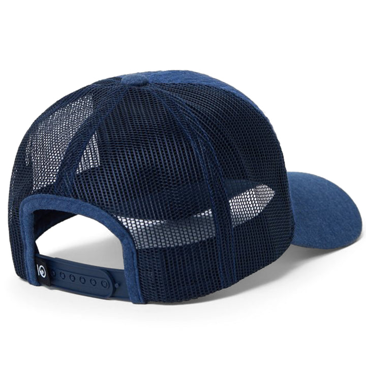 Tentree Altitude Hat Ocean Blue Embroidery