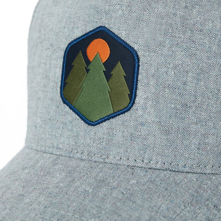 Tentree Altitude Patch Hat Hi Rise Grey