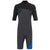 Quiksilver 2/2 Syncro Back Zip Springsuit - Boys' Graphite/Black/Deep Cyanine