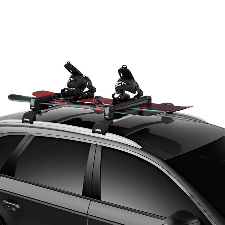 Thule SnowPack 6 Snow Rack w/ Locks Black