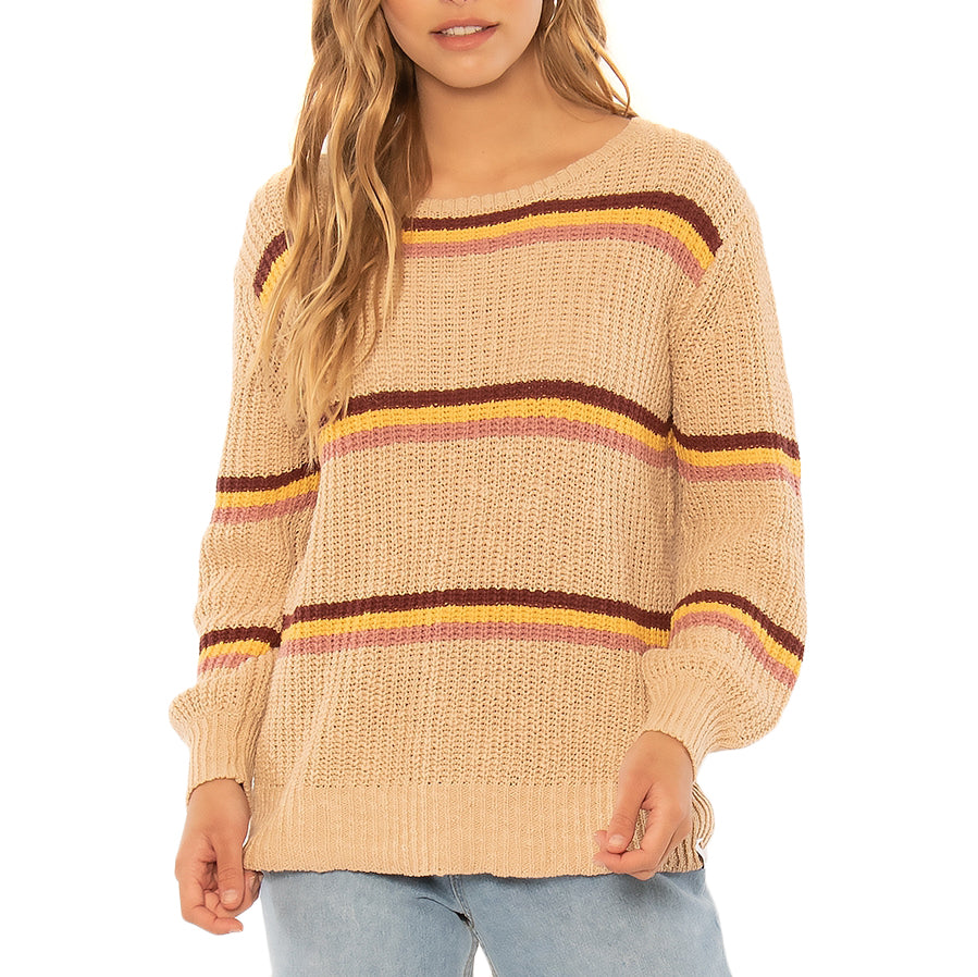 Sisstrevolution Loop Me In Sweater - Women's Tan