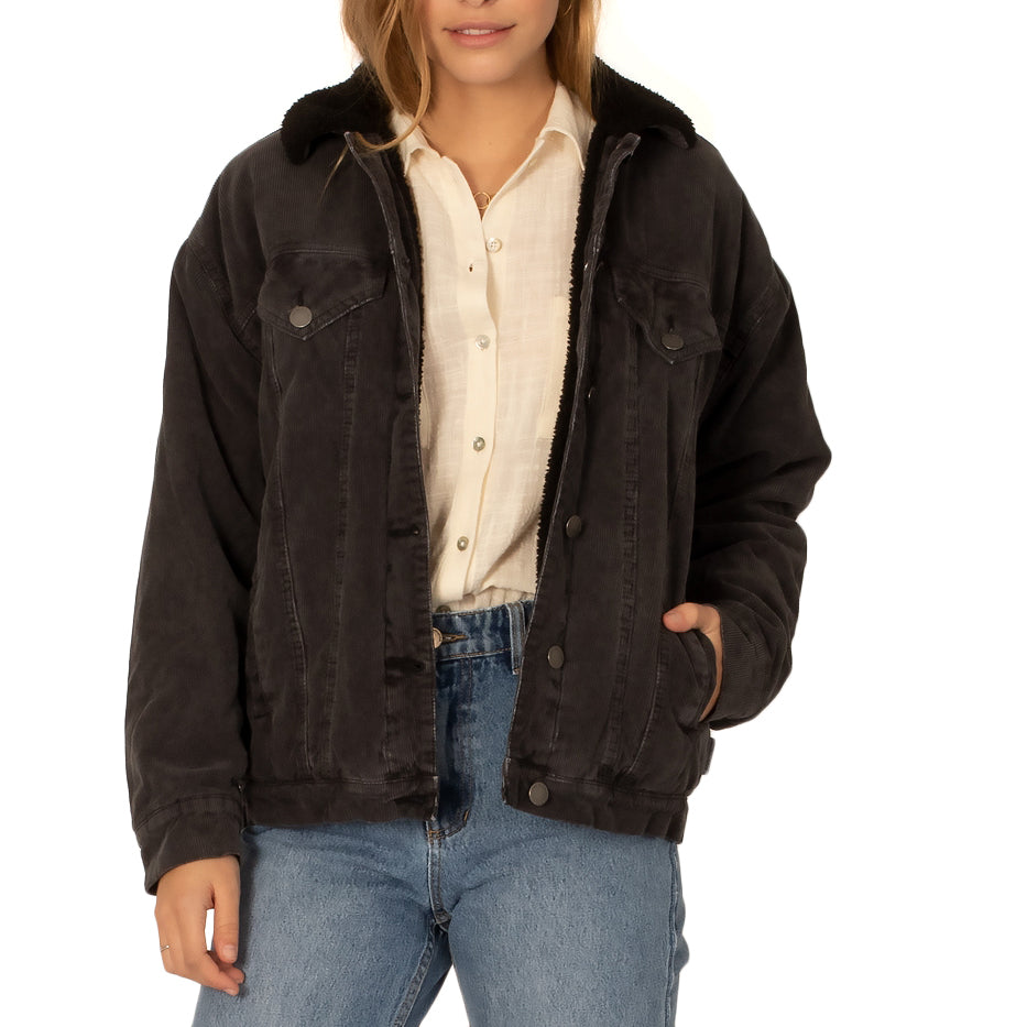 Sisstrevolution Strummin Sherpa Jacket - Women's Black