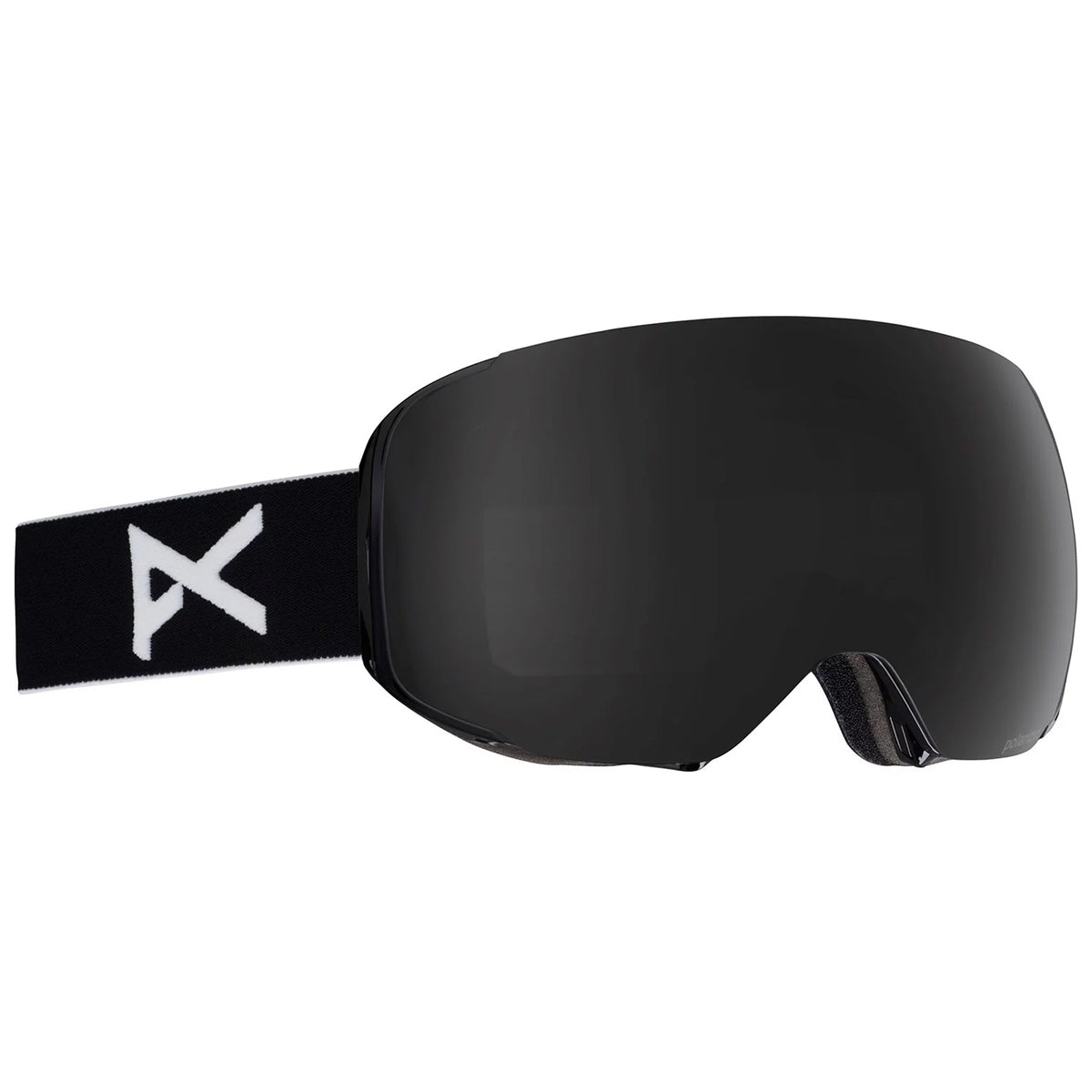 Anon M2 Polarized Asian Fit Goggles Black/Polarized Smoke + Blue Lagoon