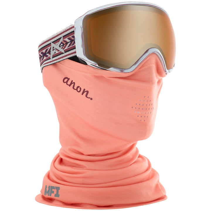 Anon WM1 MFI Asian Fit Goggles - Women's Bohemian/Sonar Bronze + Sonar Infared Blue