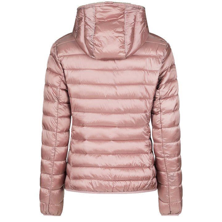 Save the Duck Giga Short Hood Jacket - Women's Blush Pink