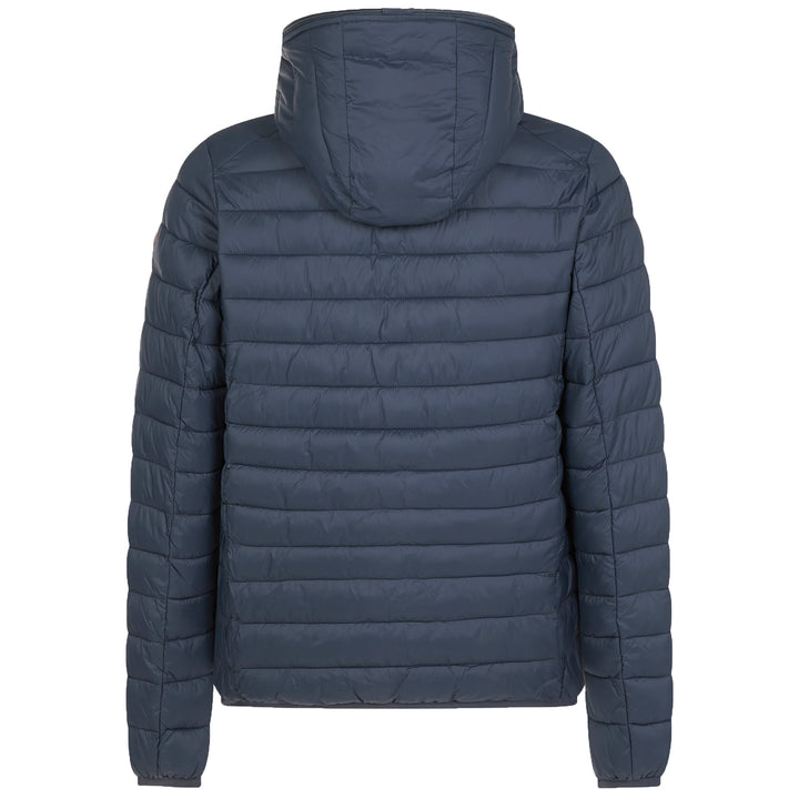 Save the Duck Giga Hooded Jacket Ebony Grey