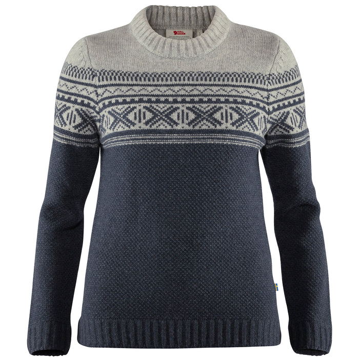 Fjallraven Övik Scandinavian Sweater - Women's Navy