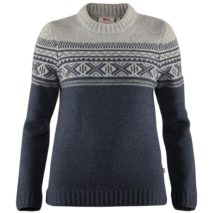 Fjallraven Övik Scandinavian Sweater - Women's Navy