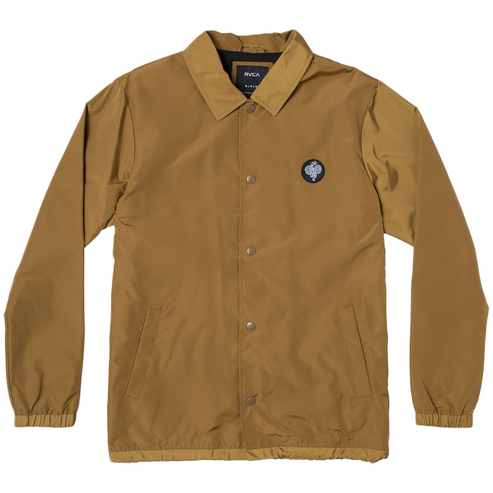 RVCA Berni Coaches Jacket Brass