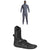 XCEL 4.5/3.5 Comp X Hooded Wetsuit + XCEL 3mm Drylock Split Toe Wetsuit Boots