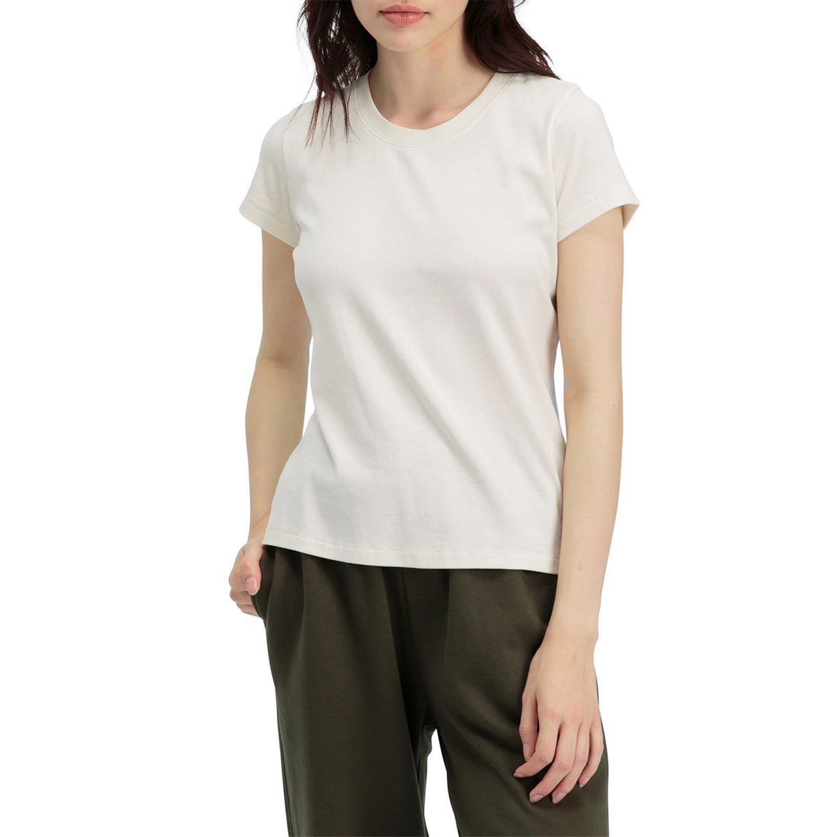 Richer Poorer Shrunken T-Shirt - Women's Cream