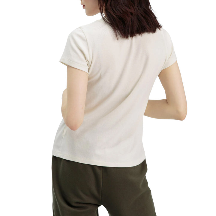 Richer Poorer Shrunken T-Shirt - Women's Cream