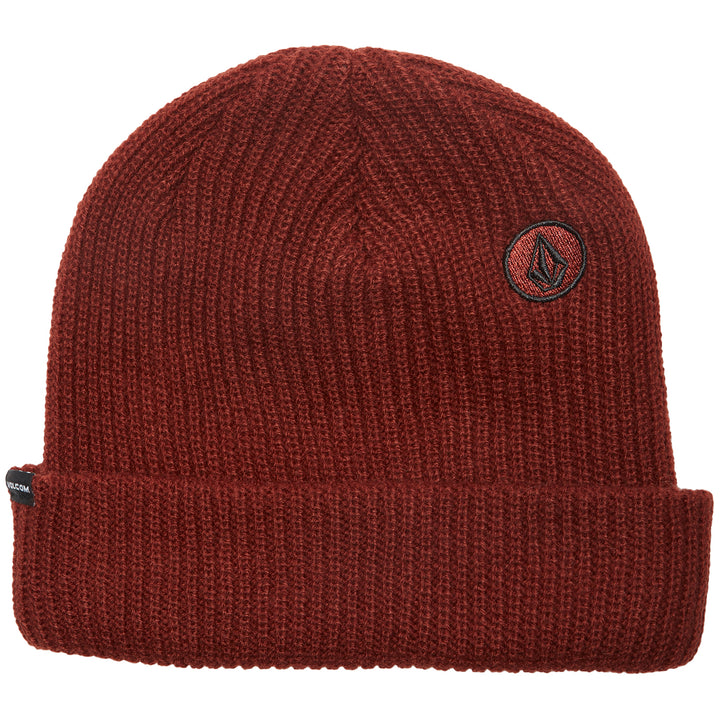 Volcom Sweep Lined Beanie Burnt Red