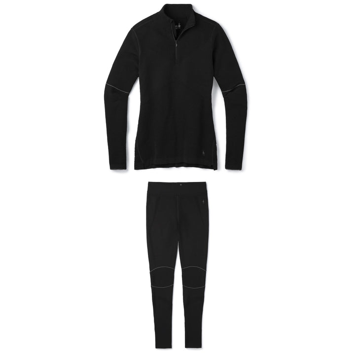 Smartwool Intraknit Merino 250 Thermal 1/4 Zip Top + Bottoms - Women's