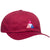 HUF Peak Logo CV 6 Panel Hat Red Pear