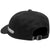 HUF Peak Logo CV 6 Panel Hat Black