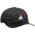 HUF Peak Logo CV 6 Panel Hat Black