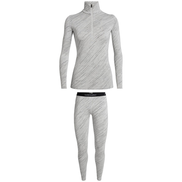 Icebreaker 250 Vertex Long Sleeve Half Zip Top + Leggings - Women's