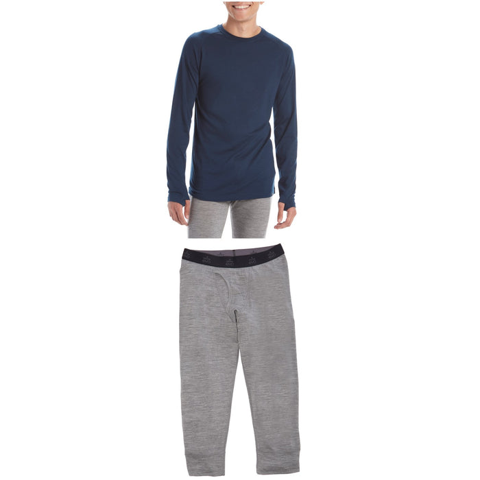 evo Ridgetop Merino Wool Midweight Crew Top + 3/4 Pants 2023