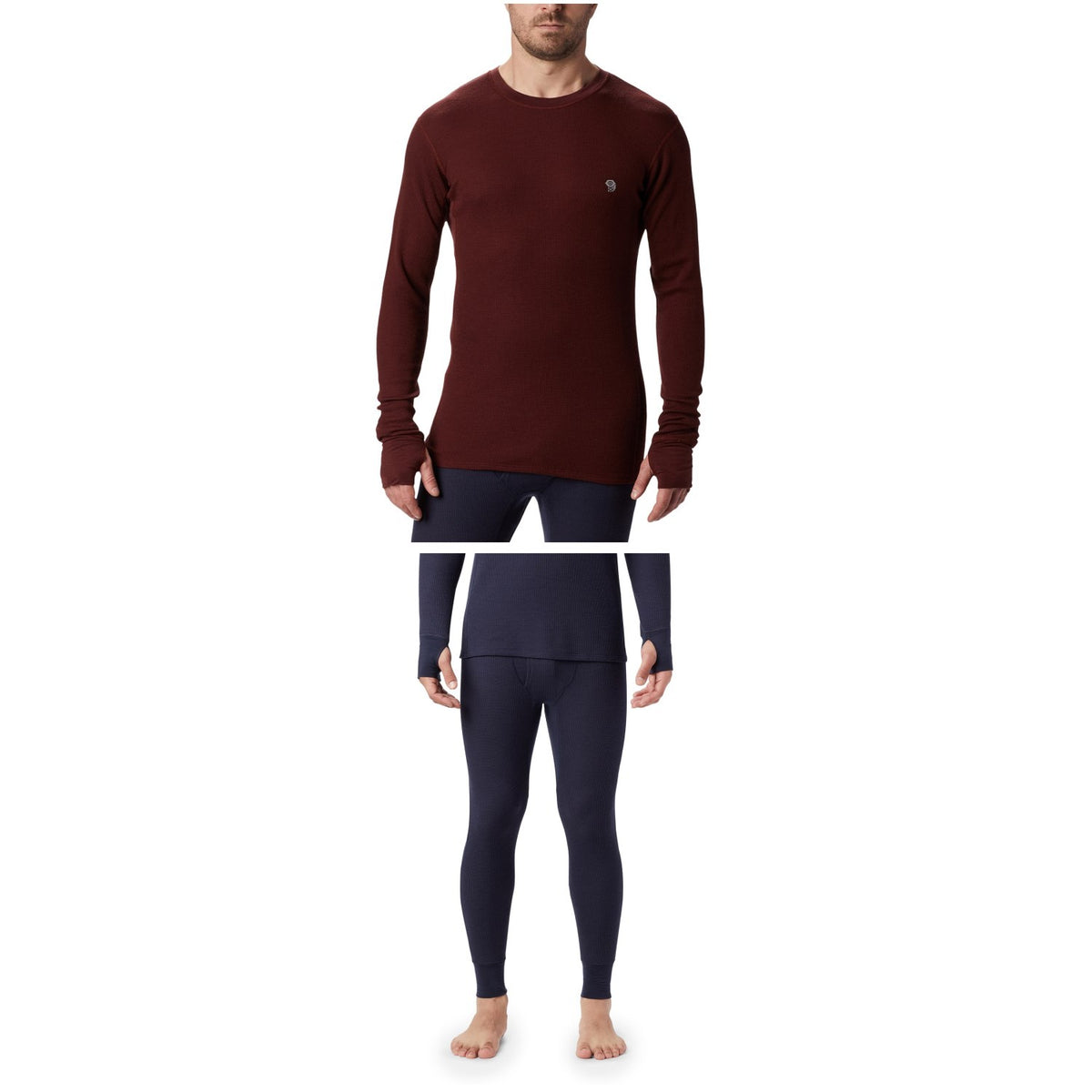 Mountain Hardwear Diamond Peak Thermal Crew + Tights