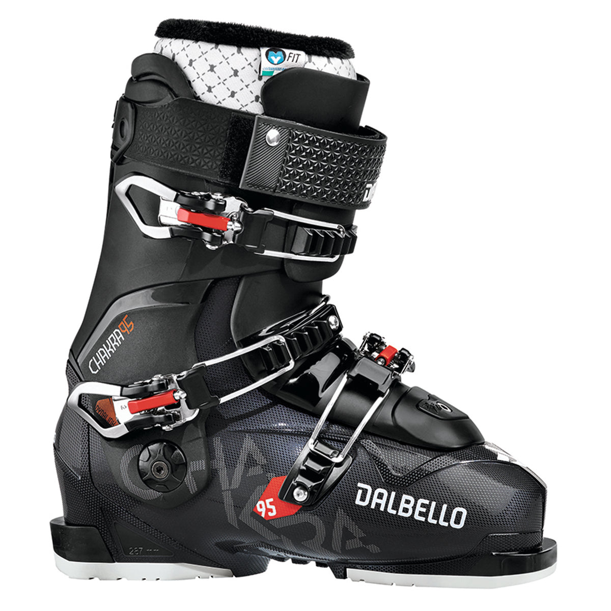 Dalbello Chakra 95 ID Ski Boots - Women's 2019 Black/Black