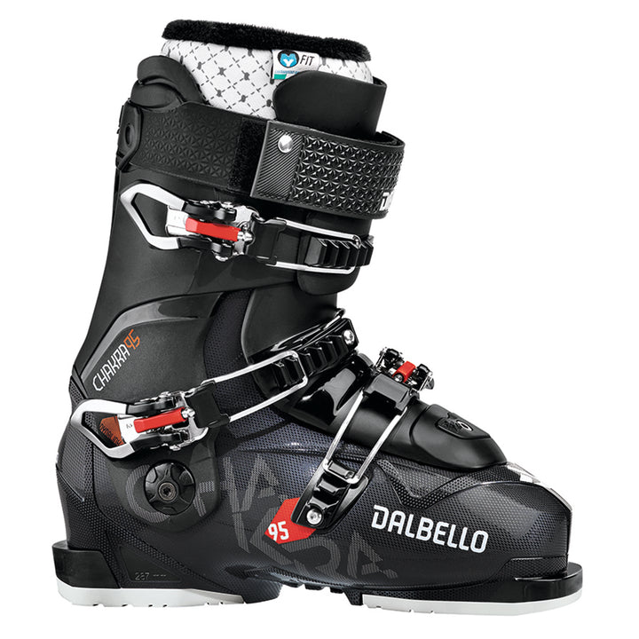 Dalbello Chakra 95 ID Ski Boots - Women's 2019 Black/Black