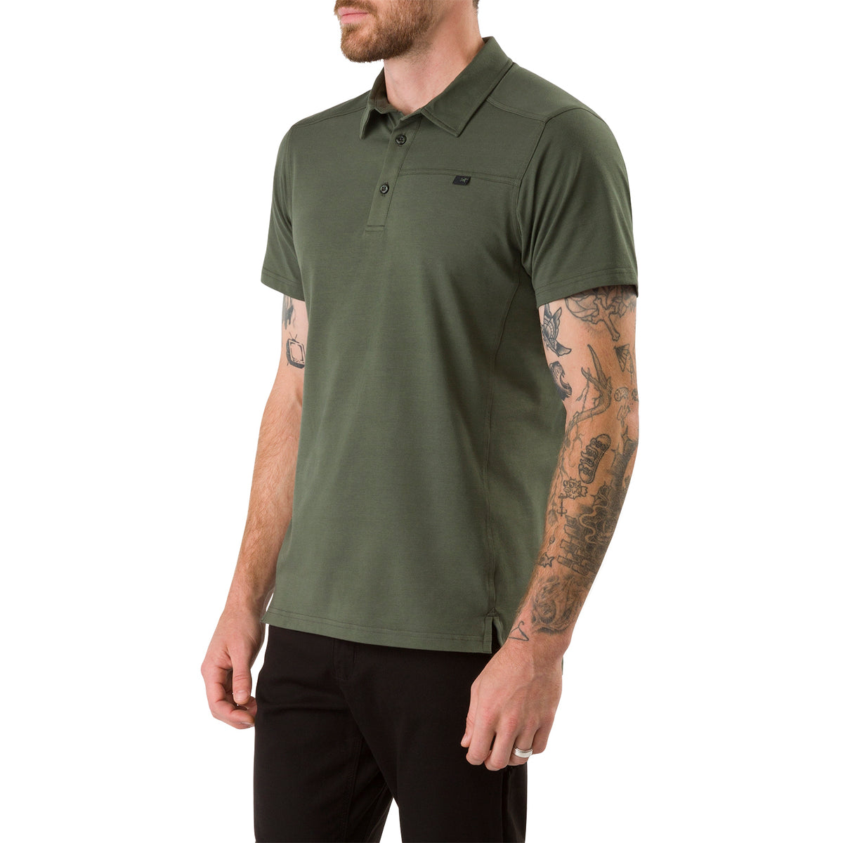 Arc'teryx Captive SS Polo Shirt Larix