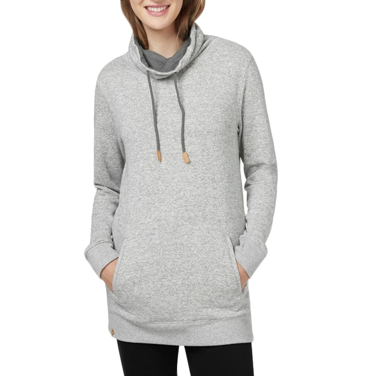 Tentree Yampa Pullover - Women's Moonstruck Grey