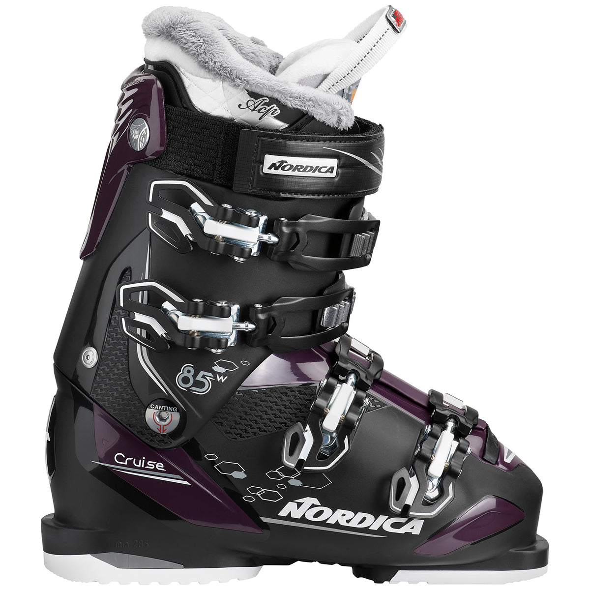 Nordica Cruise 85 W Ski Boots - Women's 2019 Black/Purple