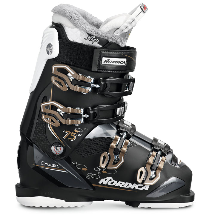 Nordica Cruise 75 W Ski Boots - Women's 2019 Black/Anthracite/Bronze
