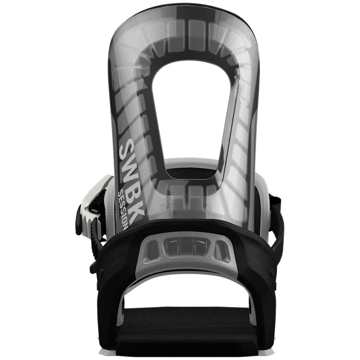 Switchback Session Snowboard Bindings 2020 Black/White