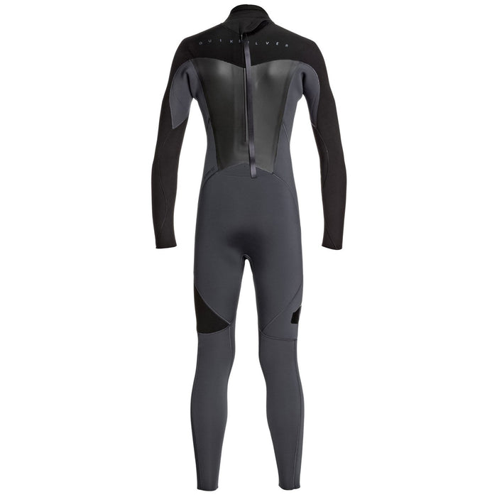 Quiksilver 4/3 Syncro Back Zip GBS Wetsuit - Boys' Graphite/Black