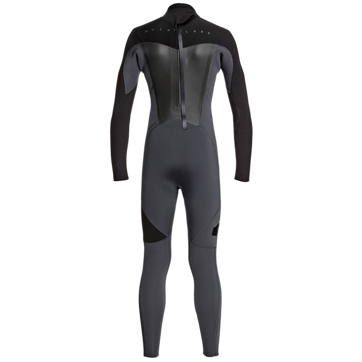 Quiksilver 4/3 Syncro Back Zip GBS Wetsuit - Boys' Graphite/Black