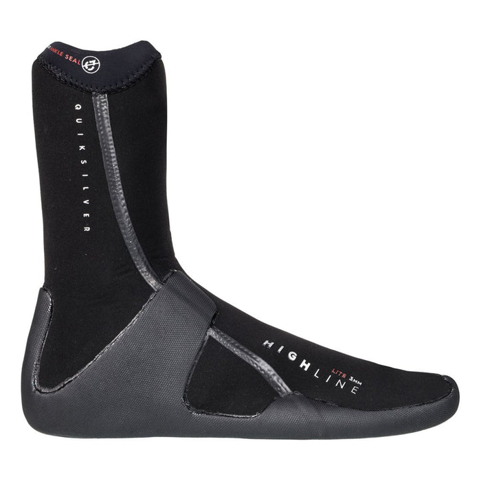 Quiksilver 3.0 Highline Lite Split Toe Wetsuit Boots Black