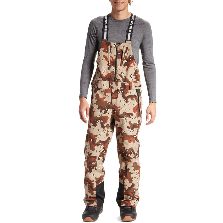 Holden Maison Bibs Natural Chocolate Chip Camo