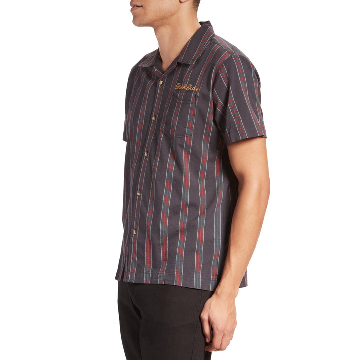 Dark Seas Striker Short-Sleeve Shirt Navy