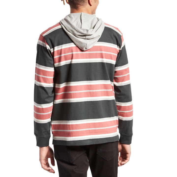 Dark Seas McKinley Hooded Long-Sleeve T-Shirt Black