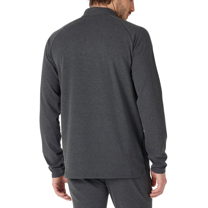 Burton Expedition 1/4 Zip Top True Black Heather